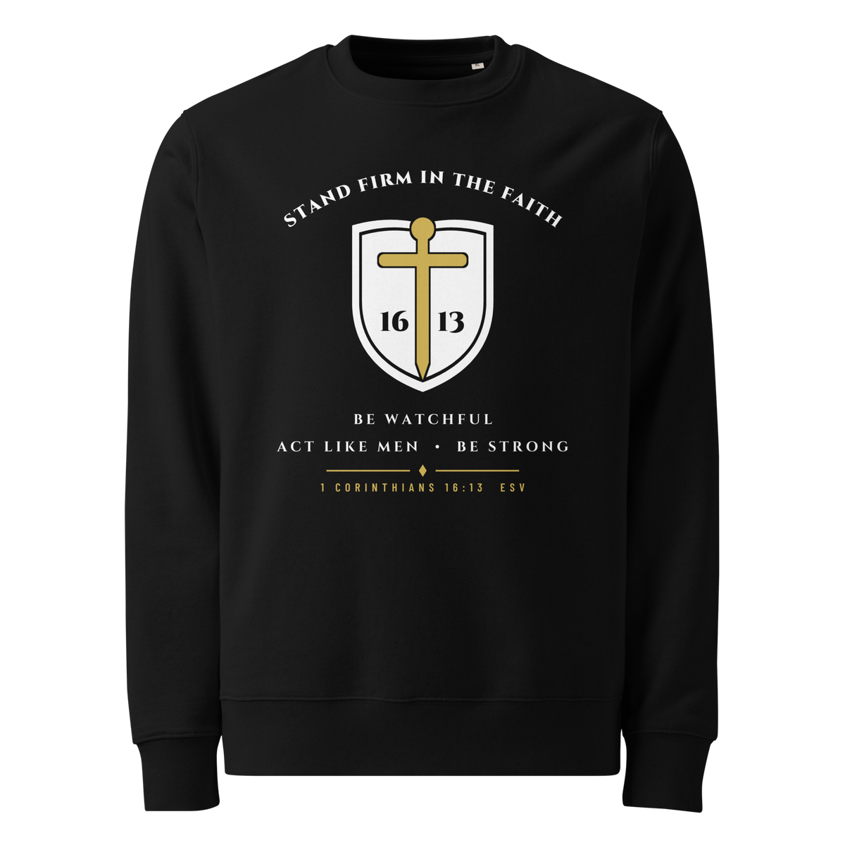 Stand Firm Crest Sweatshirt