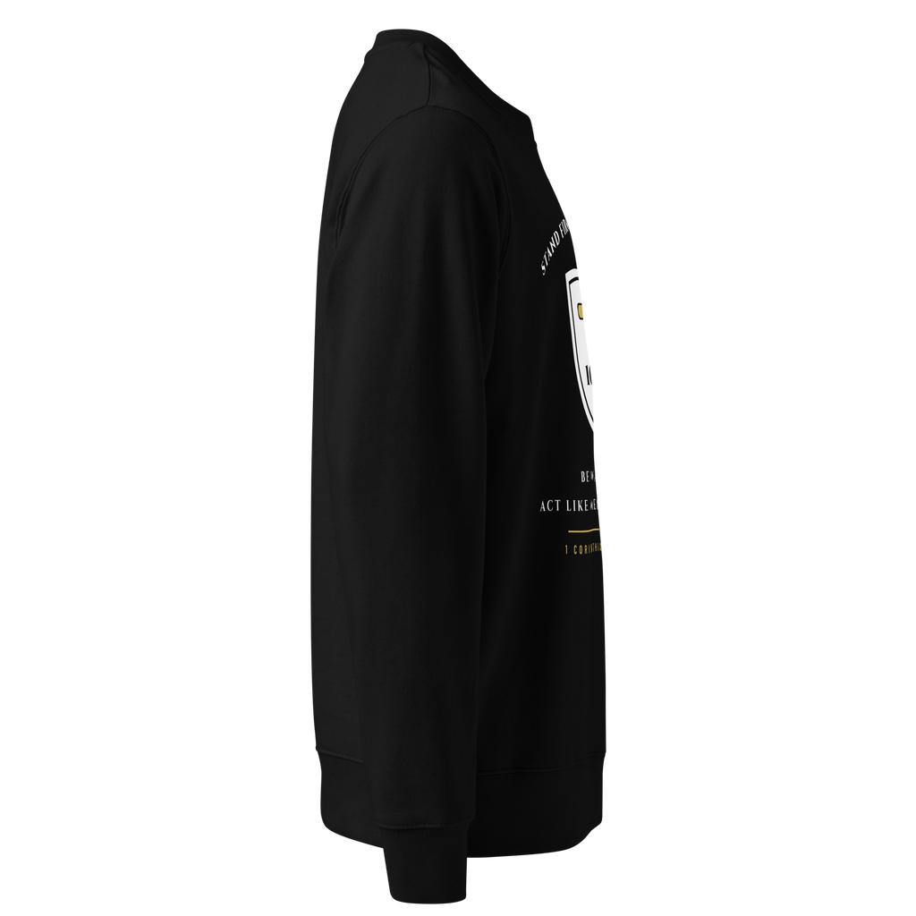 Stand Firm Crest Sweatshirt