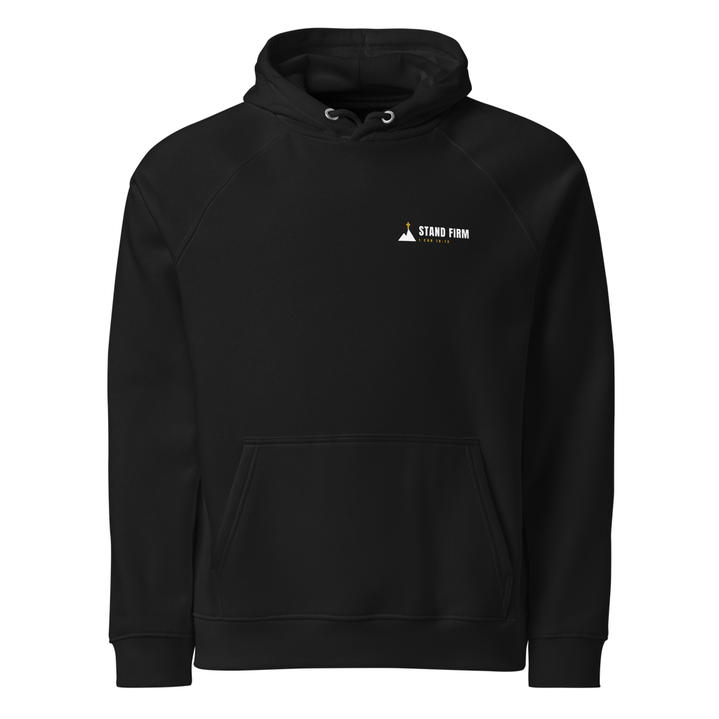 Stand Firm Four Commands Raglan Hoodie