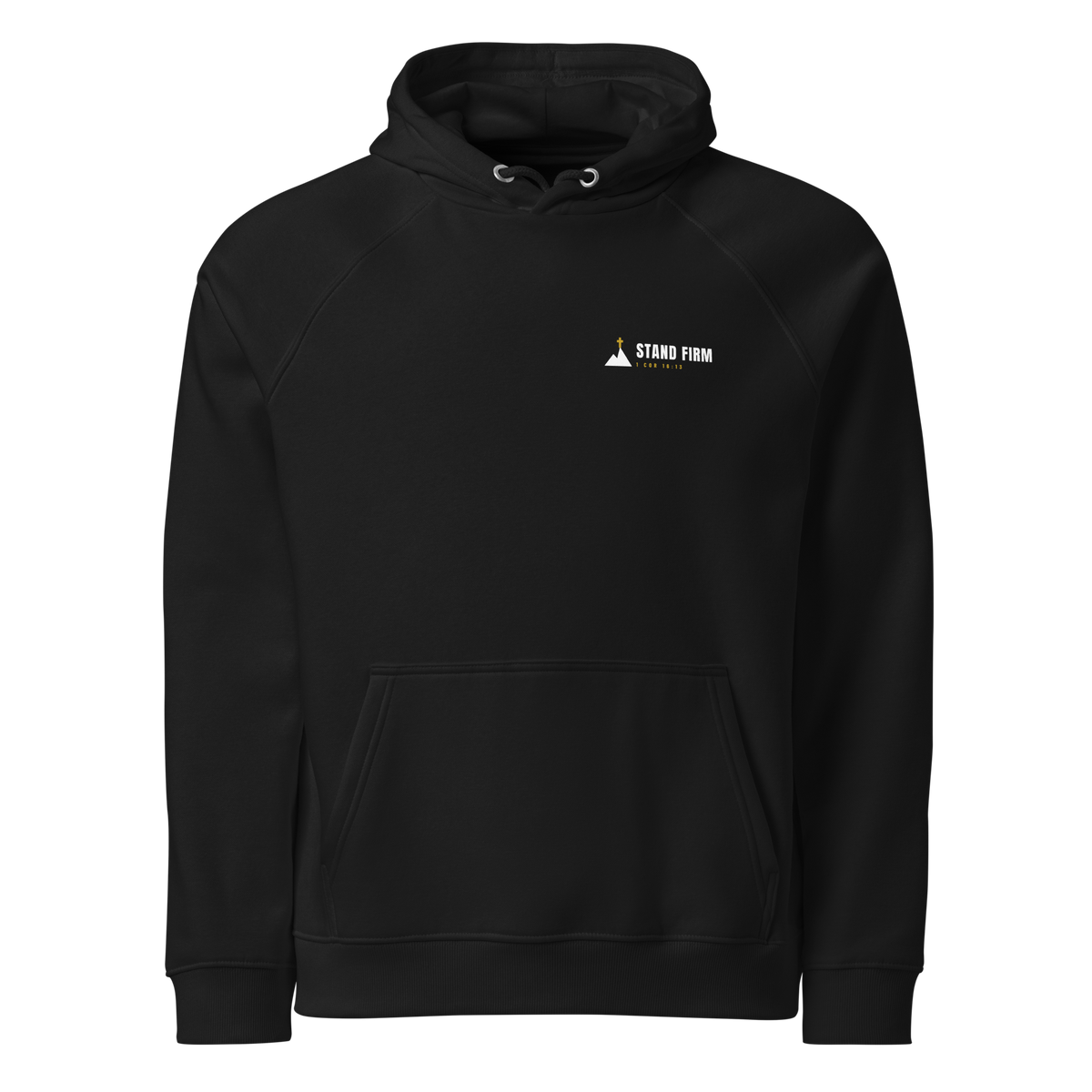 Stand Firm Four Commands Raglan Hoodie
