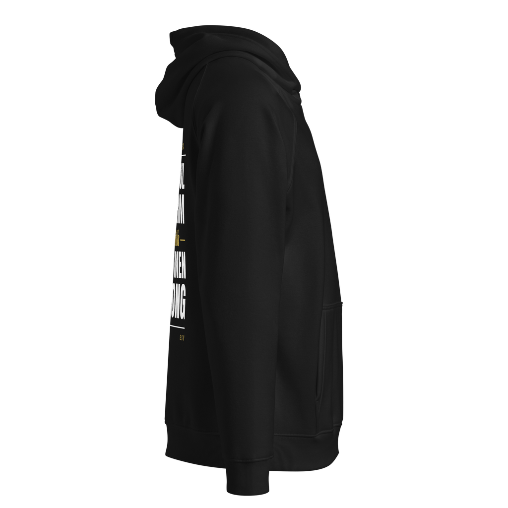 Stand Firm Four Commands Raglan Hoodie