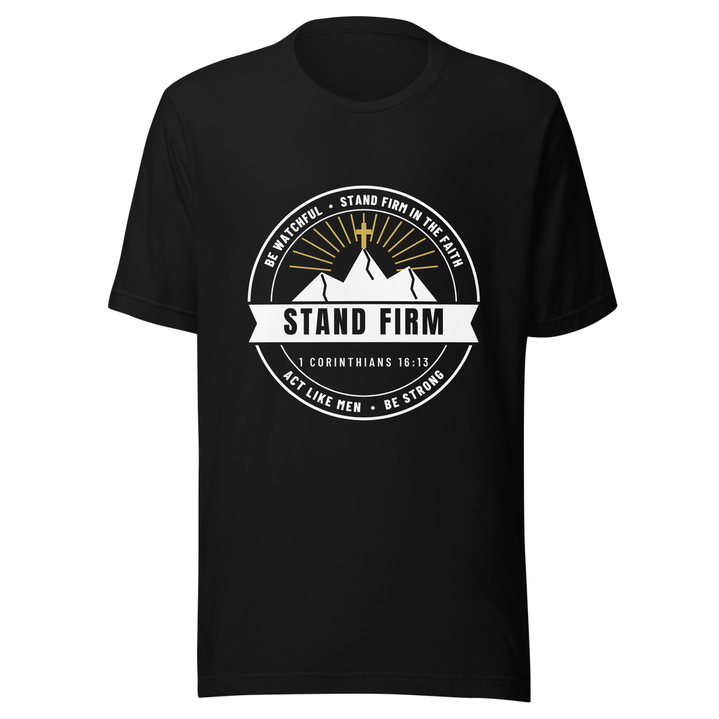 Stand Firm Badge Tee